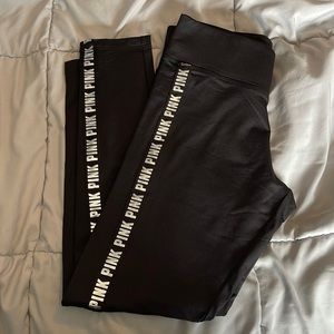 NWT Pink Cozy Victoria's Secret legging